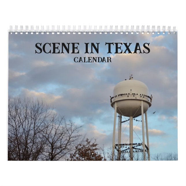 Szene in Texas Naturkalender Kalender (Titelbild)
