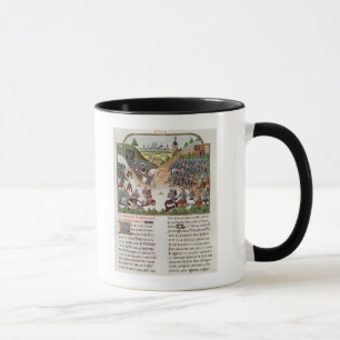 Szene Kampfes f.183 Franc 2691, durch Jehan Tasse