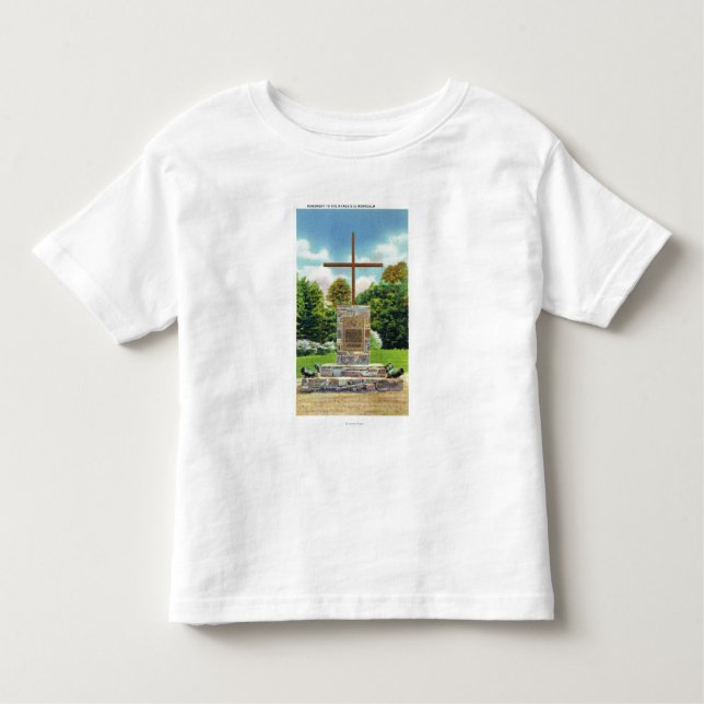 Szene Marquis de Montcalm Monument Kleinkind T-shirt (Vorderseite)
