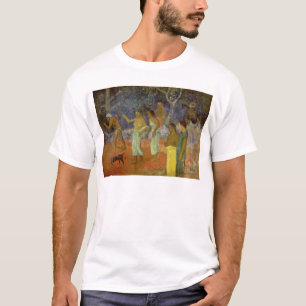 Szene Paul Gauguins   von Tahitian Leben, 1896 T-Shirt