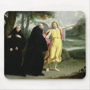 Szene vom Leben von St. Benedict Mousepad