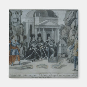 Szene 'vom magischen Flute Magnet