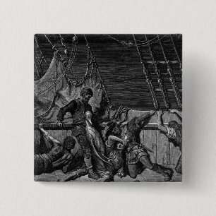 Szene 'vom Raureif des alten Mariner Button