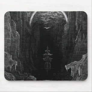 Szene 'vom Raureif des alten Mariner Mousepad