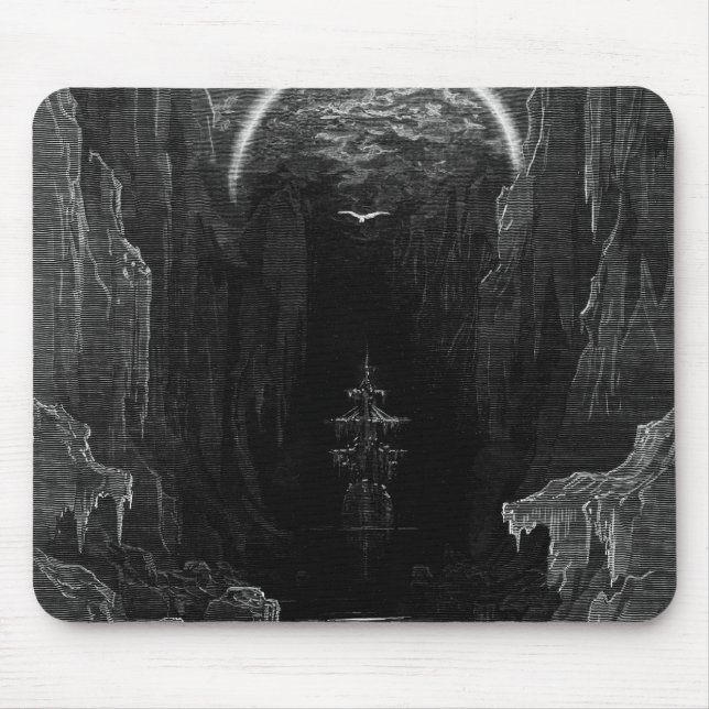 Szene 'vom Raureif des alten Mariner Mousepad (Vorne)