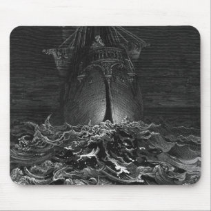 Szene "vom Raureif des alten Seemannes" 2 Mousepad