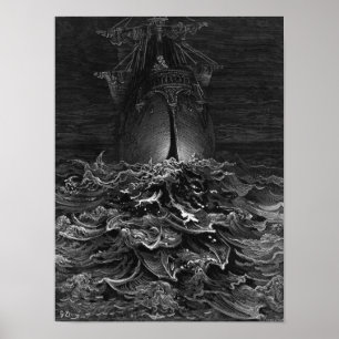 Szene "vom Raureif des alten Seemannes" 2 Poster