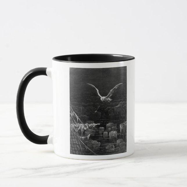Szene "vom Raureif des alten Seemannes" 2 Tasse (Links)