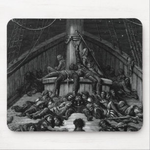Szene "vom Raureif des alten Seemannes" 3 Mousepad