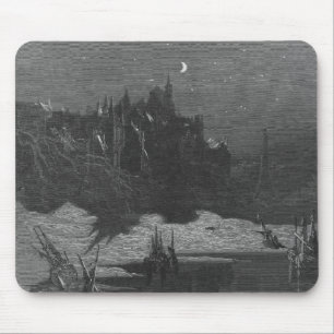 Szene "vom Raureif des alten Seemannes" 4 Mousepad