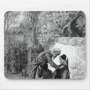 Szene "vom Raureif des alten Seemannes", Mousepad