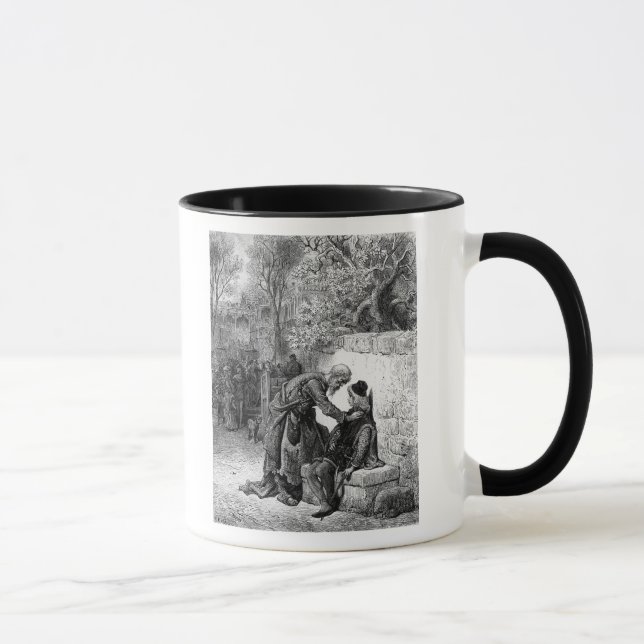 Szene "vom Raureif des alten Seemannes", Tasse (Rechts)
