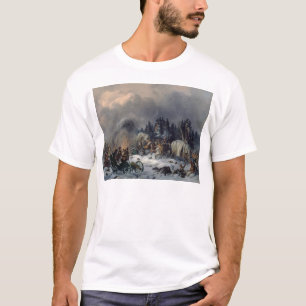 Szene vom Russisch-Französischen Krieg im Jahre T-Shirt