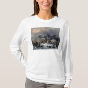 Szene vom Russisch-Französischen Krieg im Jahre T-Shirt