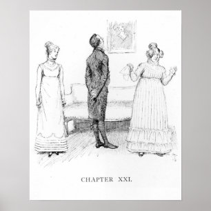 Szene 'vom Stolz und von Prejudice Poster