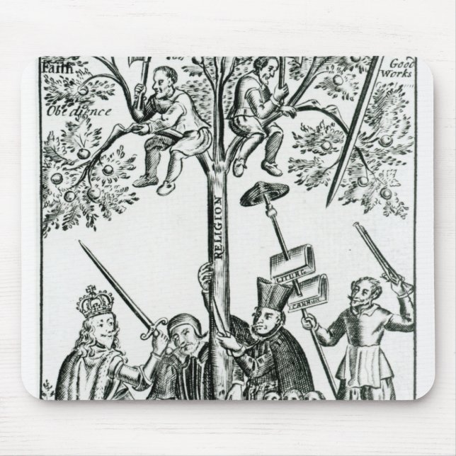 Szene 'von den Orakeln des Schäfers Mousepad (Vorne)