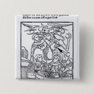 Szene 'von der Navigation von St. Brendan Button