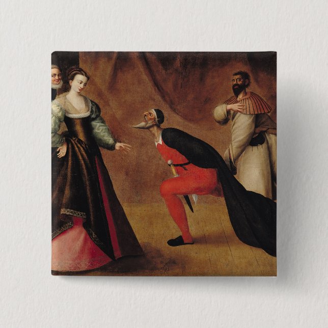Szene von einem Spiel Button (Vorderseite)