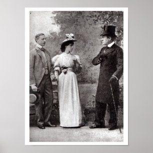 Szene von einer Leistung von der Bedeutung von Poster