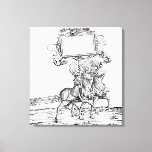 Szene von Maximilian Siegesprozession Leinwanddruck