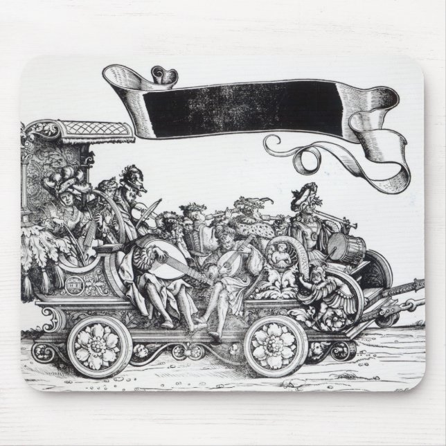 Szene von Maximilian Siegesprozession Mousepad (Vorne)