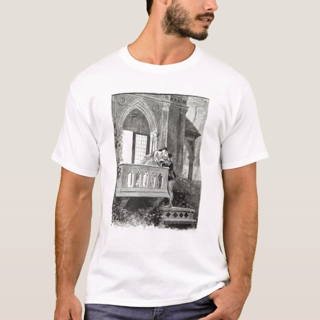 Szene von Tat II von Romeo und von Juliet T-Shirt (Vorderseite)