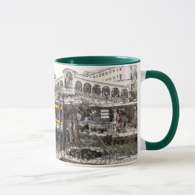Szene von Venedig-Tasse Tasse (Rechts)