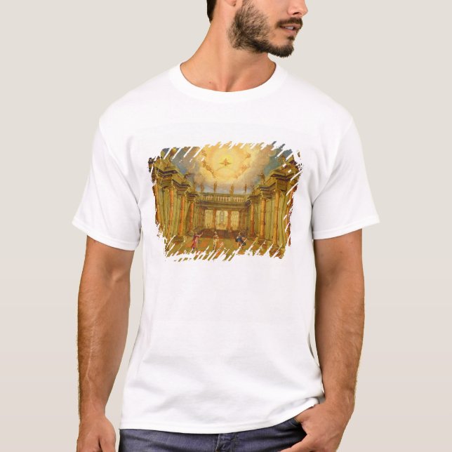 Szene X: der Hof des Königs von Naxos T-Shirt (Vorderseite)