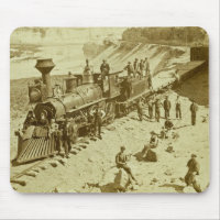 Szenen auf der Gewerkschafts-Pazifik-Eisenbahn