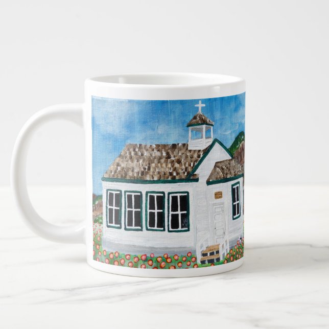Szenen aus Alberta, Kanada Jumbo-Tasse (Links)