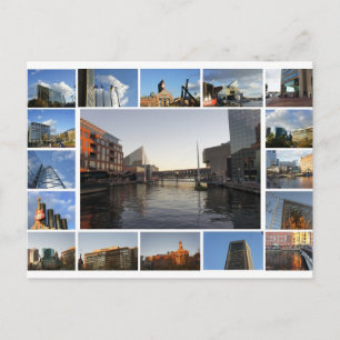 Szenen aus Baltimore Postkarte