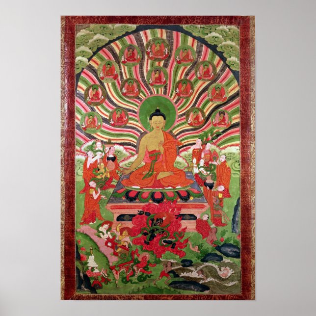 Szenen aus dem Leben Buddhas Poster (Vorne)