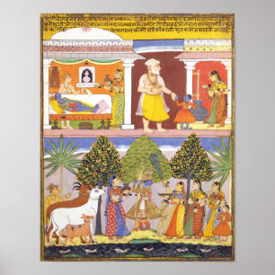 Szenen aus der Kindheit von Krishna Poster