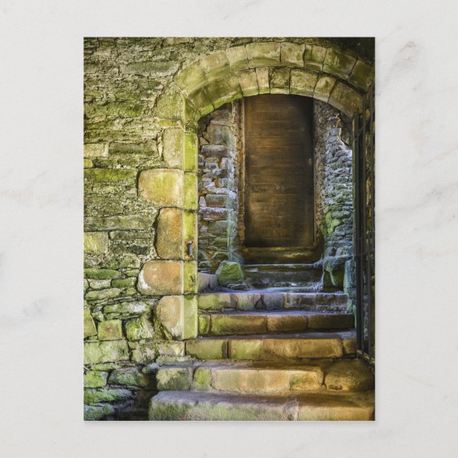 Szenen aus einer französischen Abtei Postkarte (Vorderseite)