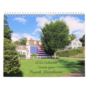 Szenen aus Plymouth Massachusetts Calendar Kalender