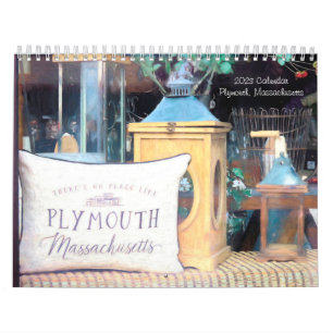 Szenen aus Plymouth Massachusetts Calendar Kalender