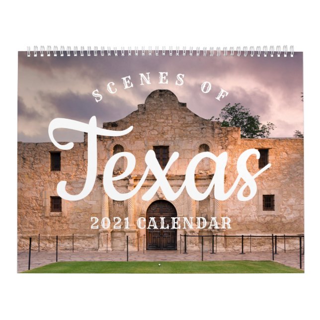 Szenen aus Texas 2021 Kalender (Titelbild)