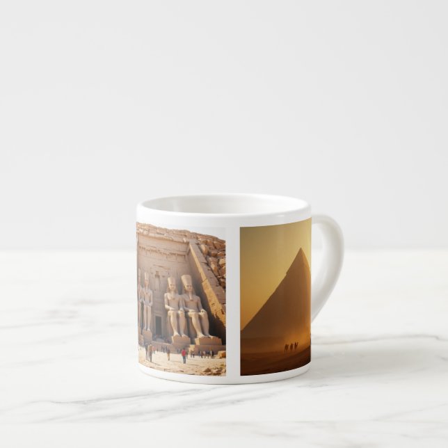 Szenen des alten Ägypten Espressotasse (Vorderseite Rechts)
