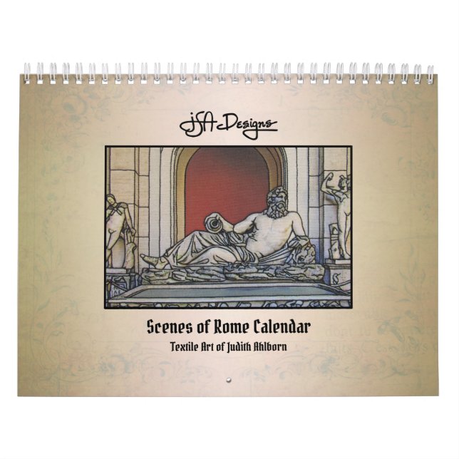 Szenen des Rom-Kalenders Kalender (Titelbild)