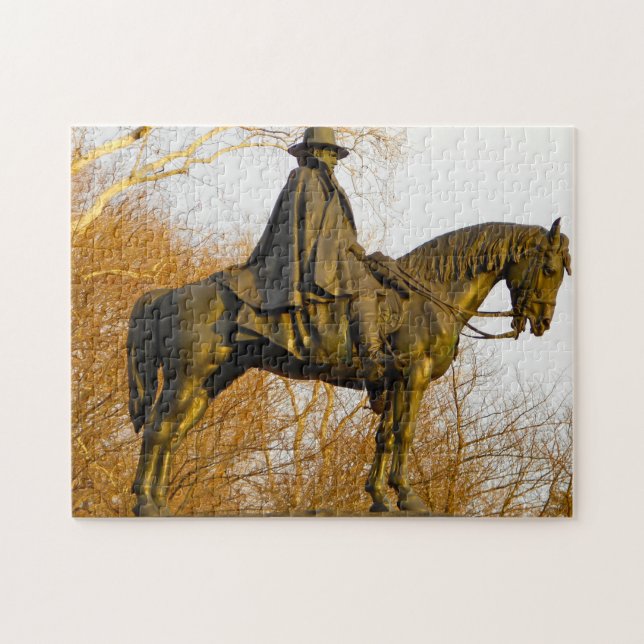 Szenen in Philadelphia Street. Puzzle (Horizontal)