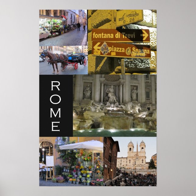 Szenen in Rom Poster (Vorne)