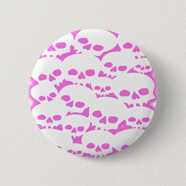 Szenen-Kinderschädel Button (Vorderseite)