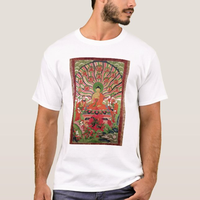 Szenen vom Leben von Buddha T-Shirt (Vorderseite)