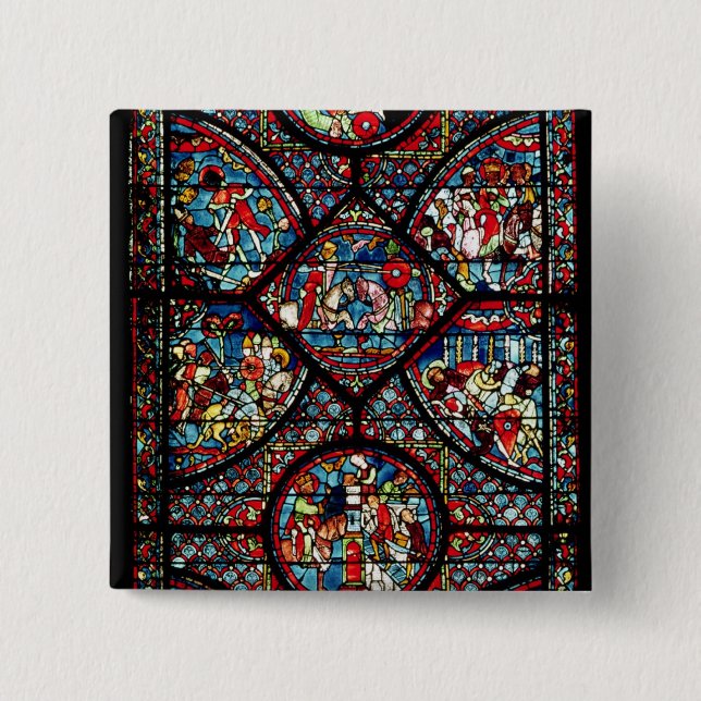 Szenen vom Leben von Karl der Große Button (Vorderseite)