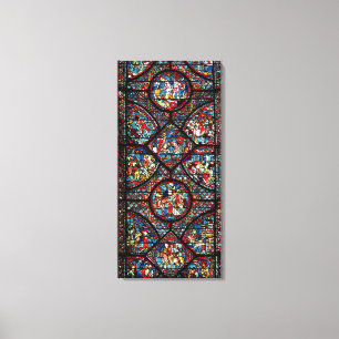 Szenen vom Leben von Karl der Große Leinwanddruck