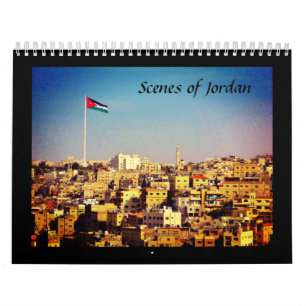 Szenen von Jordanien Kalender