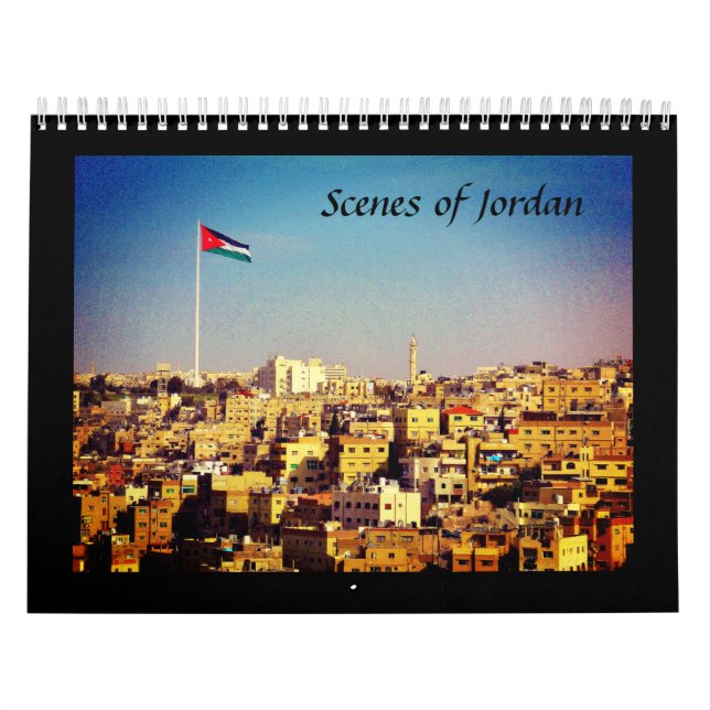Szenen von Jordanien Kalender (Titelbild)