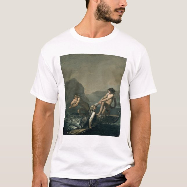 Szenen von 'Niels Klims unterirdischem Journey T-Shirt (Vorderseite)