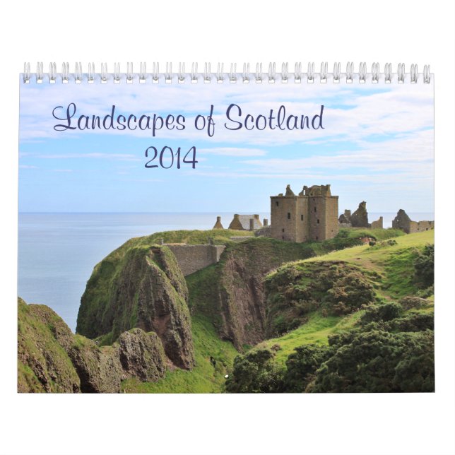 Szenen von Schottland: Land, Loch und Meer 2014 Kalender (Titelbild)