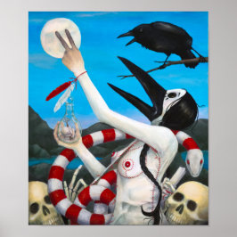 "Szension" von Christiane Cegavske Poster